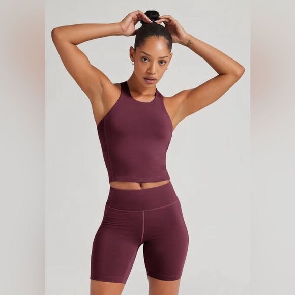 New Allbirds Natural Run Form Tank in Maroon  Size XXXL - Picture 1 of 14